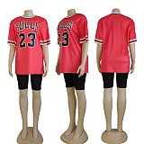 Loose Casual Basketball Uniform Two Piece Sets CY-6082