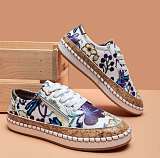 Fashion Anti-Skid Sneakers Tennis Shoes Low Top Flat Sneakers Walking Shoes RS-08998