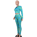 Love Letter Women Two 2 Piece Set Outfits Yoga Tracksuit Sweatsuit YD-1163