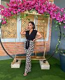 Fashion Leopard Printed Flared Pants For Women OLY-6146
