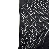 Sexy Women Single Shoulder Hot Drilling Black Long Dresses BY-6818