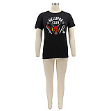 Women' Hellfire Club Logo Design Graphic Print-T-Shirt RS-TK001