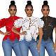 Short Sleeve Hollow Out Mesh Lace Shirt Sheer See Through Top YPG-1184