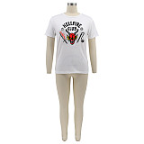 Women' Hellfire Club Logo Design Graphic Print-T-Shirt RS-TK001