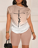 Women 2 Piece Outfits Summer Casual Sweatsuits Two Piece Outfits RS-016