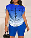Women 2 Piece Outfits Summer Casual Sweatsuits Two Piece Outfits RS-016
