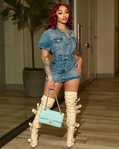 2024 NEW Women Short Sleeves Lapel Denim Mini Dress MEM-88540