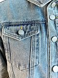 Women Irregular Hollow Out Denim Short Tops CH-88006