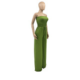 Strapless Wide-leg Jumpsuit ANDI-0605