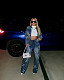 Fashion Women Cross Burn Long Pants Denim Sets 2 Pieces CM-8710