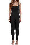 Casual Girls Straps Sleeveless Tight Yoga Jumpsuit HXZY-034