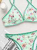 Sexy Print Push-up Women Bikini Swimsuits Suits XM-665