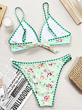 Sexy Print Push-up Women Bikini Swimsuits Suits XM-665
