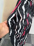 Women Oblique Shoulder Printed Backless Splicing Hem Maxi Dress NY-10708