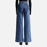Rope Cutout Wide Leg Jean GT-9125