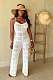 Sexy Backless Hollow Out Lace-up Knit Long Jumpsuit JP-1096