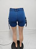 Casual Girls Strech Package Hip Cotton Denim Shorts XT-8301
