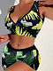 Sexy Printed Women Vest And Shorts Large Size 2 Pieces Sets TB-6161