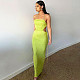 Women Sexy Backless Halter Hollow-out Slim Long Club Dress PY-90237