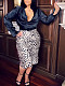 2024 Stylish Leopard Print Package Hips Midi Skirt ZAND-31331