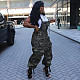 Camo Print High Waist Sleeveless Overalls Jumpsuit CH-23041