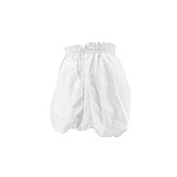 Women's Solid Color Shaggy Bubble Y2K Elastic Waist Shorts XRB-10105