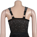Hot Drill Sleeveless Night Party Bodycon Dresses NY-2317