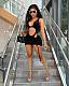 Swimwear Cut Out Bodysuit+Ruched Cover Up Skirt Sets MDF-5243