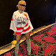 Fashion Printed Women V-neck Long Sleeves Casual T-shirt Dress DLS-K24T45079