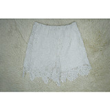 Sexy Straps Lace Crop Top And Shorts Summer 2 Pieces Sets YF-10703
