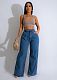High Waist Wide Leg Jeans 2024 Leisure HSF-2798