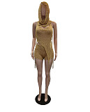 Sexy Knitted Sequin Irregular 3 Piece Shorts Set XT-8187