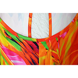 Sexy Backless Halter Women Print Wide-leg Long Jumpsuit YF-10752