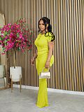 Casual Women Short Sleeves Tops And Long Pants Sporty 2 Pieces Set AIL-272