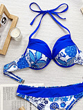 Sexy Push-up Women Printed Bikini Swimsuit XM-876