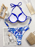 Sexy Push-up Women Printed Bikini Swimsuit XM-876