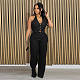 Women Halter Suit Vest And Long Pants Casual 2 Pieces Sets SHANM-6183