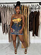 Fashion Women High-waist Strech Package Hips Denim Mini Skirt CH-88012
