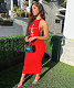Sleeveless Backless Halter Bodycon Dress ZAND-31185