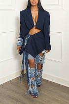 Women Sexy Crop Blazers And Bandage Mini Skirt Two Pieces Sets ZS-0694 Women Sexy Crop Blazers And Bandage Mini Skirt Two Pieces Sets ZS-0694