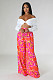 Floral Print High Waist Loose Wide Leg Pants SHD-9836