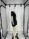 Wholesale Hollow Out Backless Collar Sexy Rompers XRB-10070