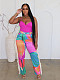 Fashion Printed Women Tassel Patchwork Wide-leg Pants SFY-494