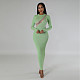 2024 Sexy Transparent Mesh Splicing Slim Nightclub Long Dress NTY-7352