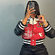 Stylish Printed Women Patchwork Long Sleeves Baseball Jacket RS-24354