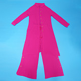 Women's Long Sleeves Solid Color Fashion Breasted Trouser Suits YF-10778