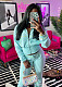 Women Long-sleeved Zipper Jackets And Long Pant Casual 2 Pieces Set RS- 5035
