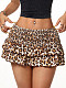 Women Leopard Print A-line Skirt Fashion Sexy Skirts ANDI-2433