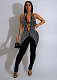 Sexy Backless Halter Bandage Black Jumpsuit NY-3262