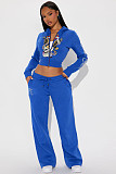 Women Casual Printed Hoodie 2 Pieces Sets RS-55010-1